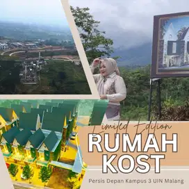 dijual rumah kos lokasi depan kampus uin kedokteran