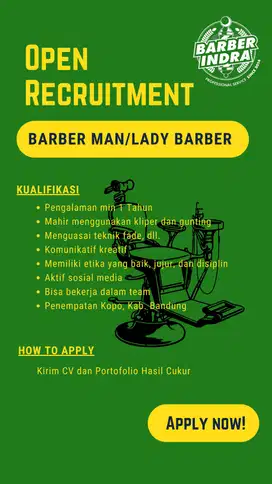 Loker Barber Man / Lady Barber