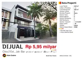 Dijual Rumah Mewah Terenovasi di Citra 2 Extension Jakarta Barat