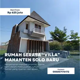 Rumah 2 lantai proses finishing di kudu baki dekat solo baru