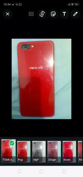 jual cepat hp Oppo A3s pemakaian sendiri