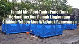 Tangki Panel Fiberglass, Roof Tank, Tangki Air Kotak, Toren Air, Tangk
