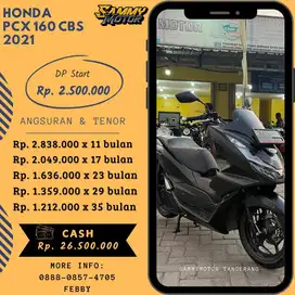 PCX 160 CBS 2021 KM LOW