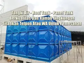 Jual Tangki panel FRP, Roof Tank, Tangki Air Kotak, Toren Air, Tangki