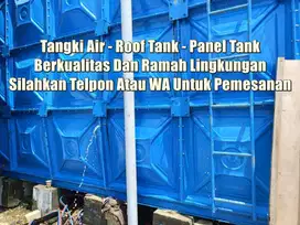 Ready!! Toren Air FRP, Tangki Air Kotak, Roof Tank, tangki panel Rooft