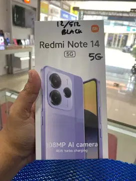 NEW REDMI NOTE 14 5G 12/512. Cashback UpTo 390rb!