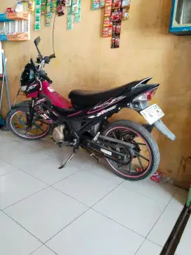 Suzuki satria Fu 2013 lengkap STNK BPKB faktur