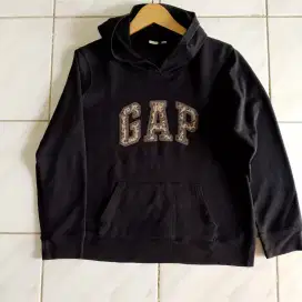 Hoodie Gap hitam