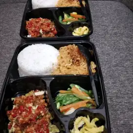 Nasi Kotak Nasi Briyani Nasi Bento Nasi Ayam Bento Mie Geprek Bento