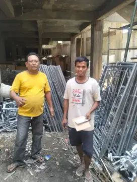 Jual baru scaffolding galvanis berkualitas dan bersertifikasi SNI