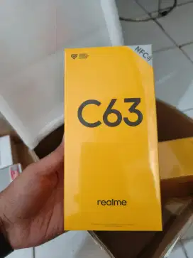 Realme C63 Ram 8/128 new segel garansi 1tahun