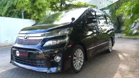 Toyota Vellfire ZG audioles 2014 hitam