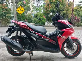 (DP 500 Rb)‼️ Yamaha Aerox Connected Merah Mulus 2022 Cash / Kredit