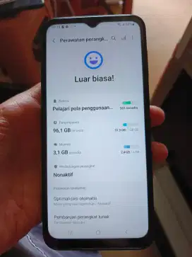 samsung a14 6/128 hitam fullset