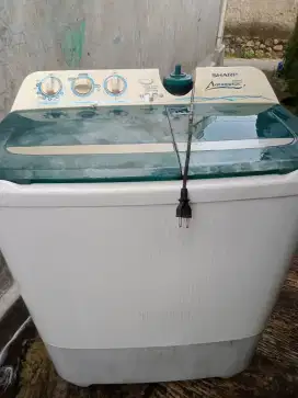 Jual mesin cuci 2 tabung normal semua