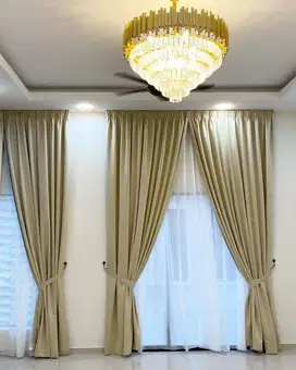 Melayani Tirai Gorden Jendela Gordyn Mewah Hordeng Model Terbaru Murah