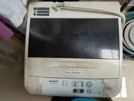 Mesin Cuci Sharp 1 tabung,Type ES-F866S-B