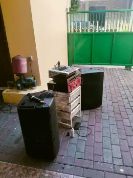 sound sistem satu settt lengkapppp, bisaa negoo