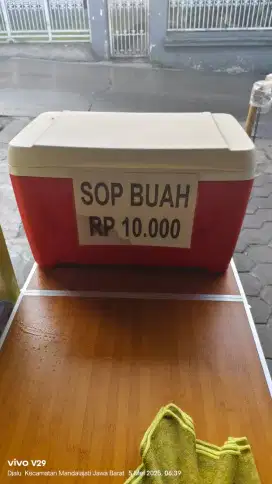 Box cooler untk minuman / makanan