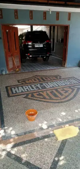 Carport batu sikat murah
