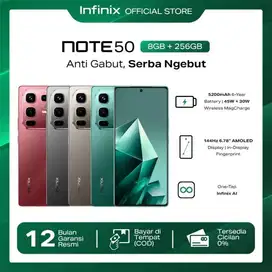 INFINIX NOTE 50 (8/256) BARU PROMO