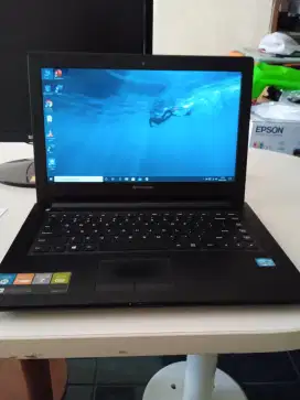 Dijual laptop lenovo G400s core i3 ssd 256