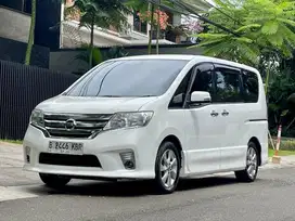NISSAN SERENA HWS PANORAMIC 2013 PUTIH LOW KM 60RBAN FULLSET ISTIMEWA