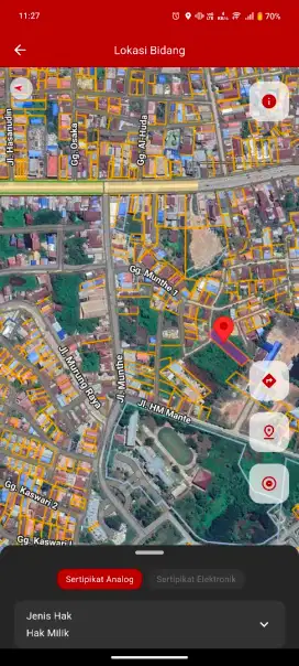 Tanah SHM Tengah Kota Sangatta Kutai Timur