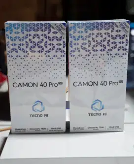 Tecno Camon 40 Pro 5G 8+8/256 Garansi Resmi Baru Dan segel
