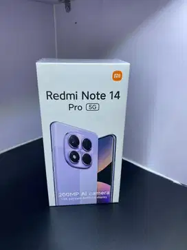 REDMI NOTE 14 PRO 5G RAM 12/512GB HITAM BARU MSI