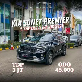 KIA SONET PREMIER 5 SEATER 1.2 AT NIK 2021