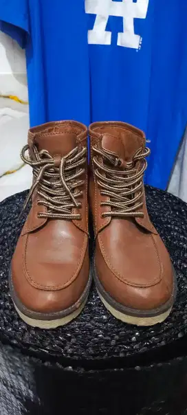 Sepatu Boots Pria 100% Kulit