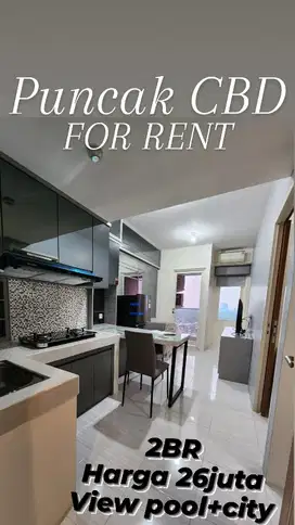 apartement pucak cbd murah banget interior bagus nyaman minimalis
