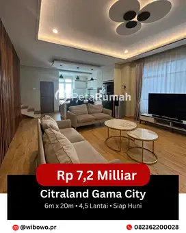 DIJUAL RUKO KOMPLEK CITRALAND GAMA CITY