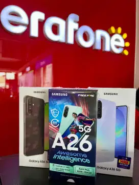 Samsung galaxy A26 , A36 & A56 free upgrade memory & free adaptor