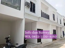 Rumah Cluster Baru di Kebagusan Jaksel dekat ke Stasiun , Tol Ragunan