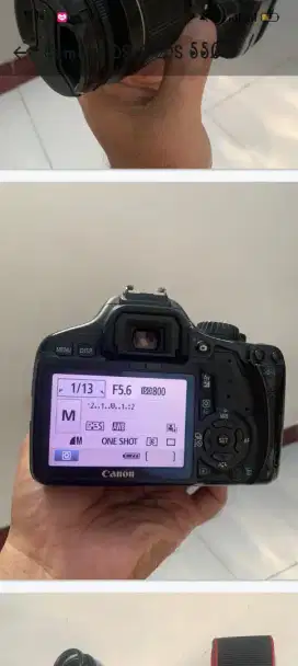 Kamera DSLR Eos 550d