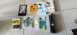 Borong aja headset super bass tongsis