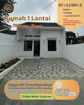 Dijual Rumah 1 Lantai Dekat Alun-Alun Kota Depok