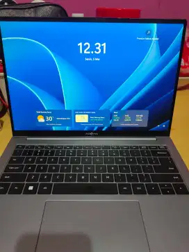 Laptop advan workpro core i5 lengkap kotak n garansi