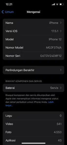 Iphone 12 / 128gb ex inter