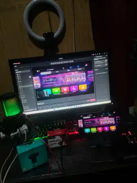 DI JUAL SATU SET PC UNTUK LIVE STREAMING