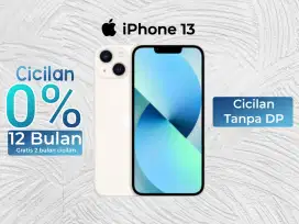 IPHONE 13 CICILAN KREDIT TANPA DP, BUNGA 0% 12 BULAN, GRATIS 2 BULAN