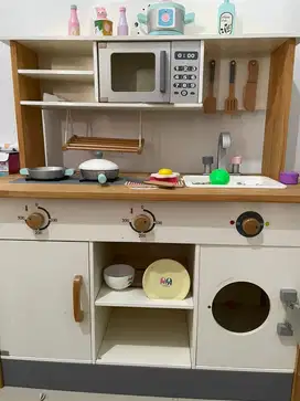 Mainan Kitchen Set Anak Kayu