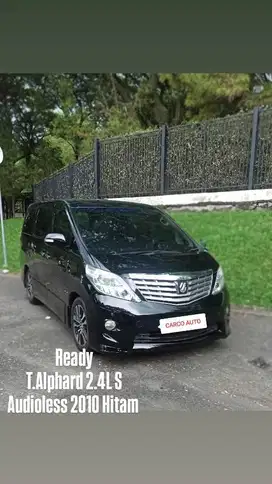 Toyota Alphard 2.4L 2010 S Audioless
