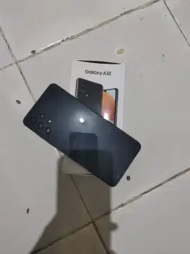 Samsung A32 8/129 Black Good Kondisi