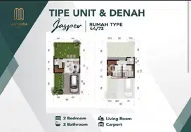 Rumah 2 Lantai Siap Huni di Perumahan Mutiara City
