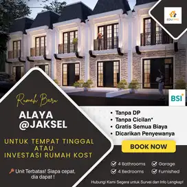 Rumah Baru dekat TB Simatupang Tanpa DP, Free Cicilan & Biaya2