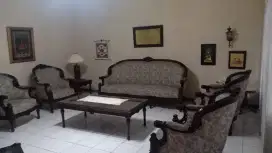 Kursi Tamu Set Kayu Mahoni
