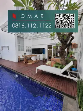 Kebayoran View Bintaro dengan  Kolam Renang luas 290